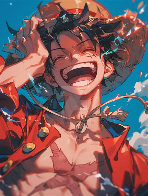 Luffy laugh by Leork-Dream on DeviantArt