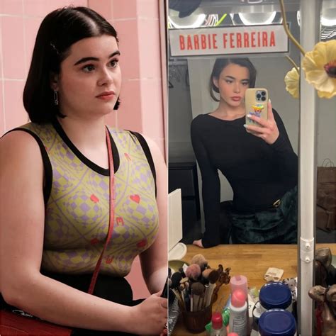 La actriz Barbie Ferreira, conocida por su papel en "Euphoria", está en