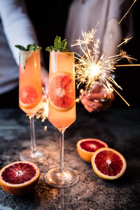 19 Champagne Cocktail Recipes for New Years Eve - An Unblurred Lady