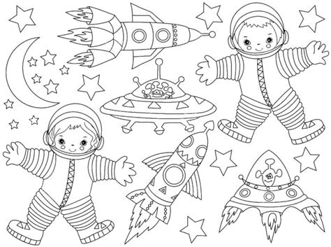 Раскраски Космос. 100 Раскрасок для печати | WONDER DAY — Раскраски для ...