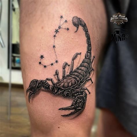Scorpion Tattoo On Wrist
