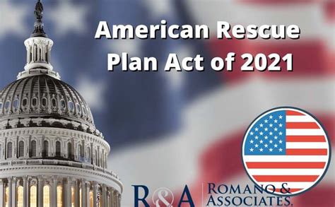The American Rescue Plan Act provides sweeping relief measures for ...