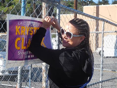 Krystee Clark - Yes... I am a pro-active community leader who is not