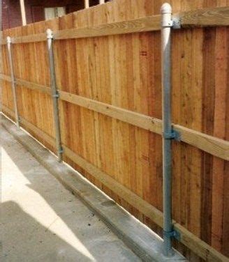 Converting chain link fence to wood fence – Artofit