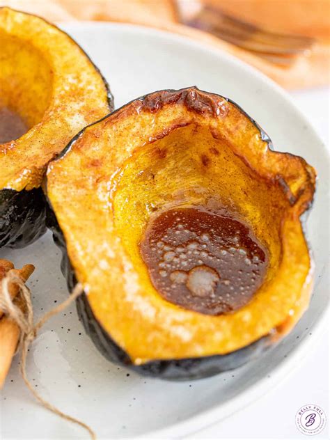 Air Fryer Acorn Squash (4 Ingredients) - Belly Full