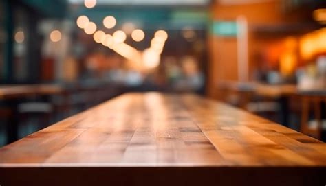 premium ai image  wooden bar   sign  saysthe word baron