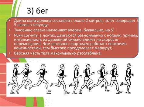 бег на средние дистанции. Техника бега на средние дистанции ...