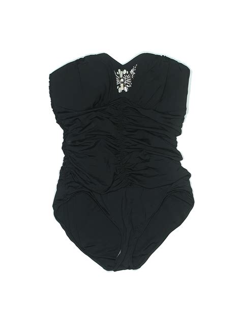 Black One Piece Swimsuit Kohl's at Brianna Gellatly blog