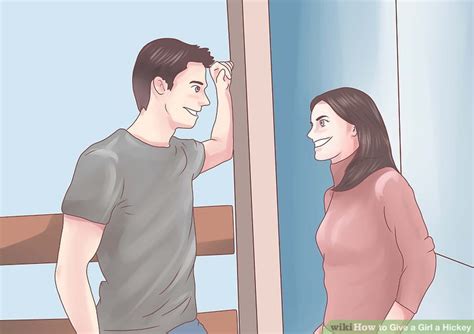give  girl  hickey  steps  pictures wikihow