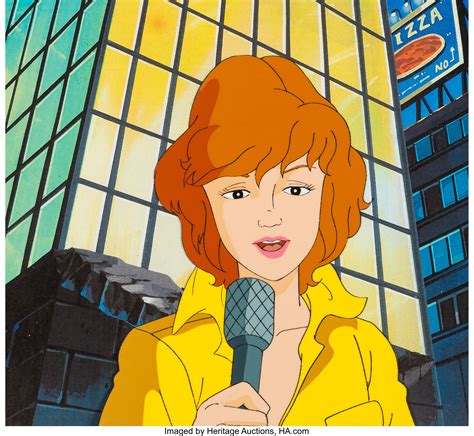 Teenage Mutant Ninja Turtles April O'Neil Production Cel | Lot #11938