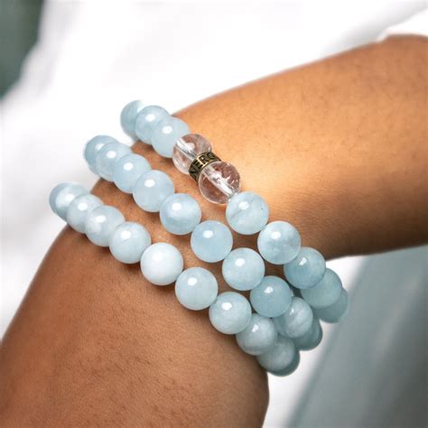 Aquamarine Bracelet, Shop Aquamarine Bracelets at Energy Muse