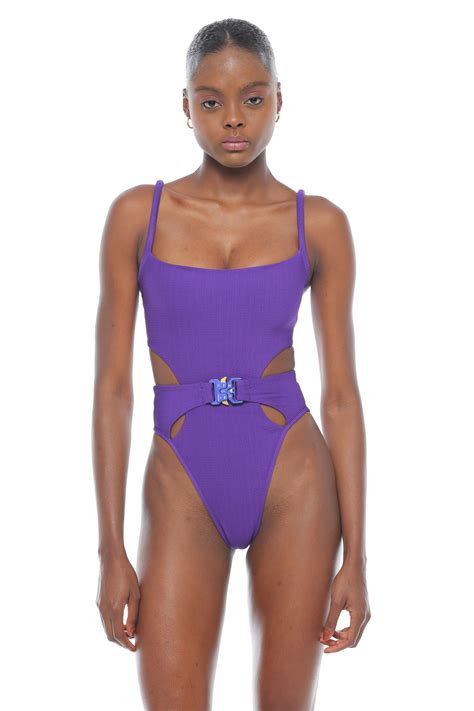 Carter high leg one piece