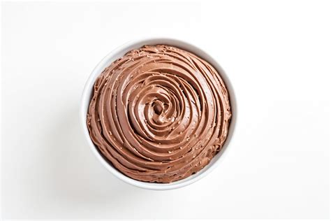 Chocolate Swirl in a White Bowl 48152472 Stock Photo at Vecteezy