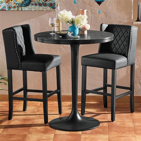 Claret Bar Stool | Seventh Avenue