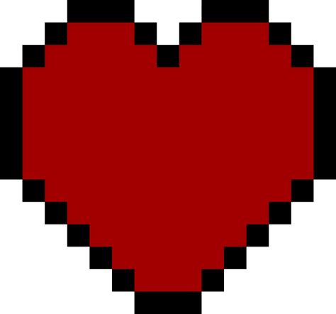 8 Bit Heart Png