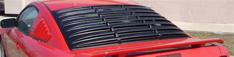 Rear Window Louvers Coupes & Sedans
