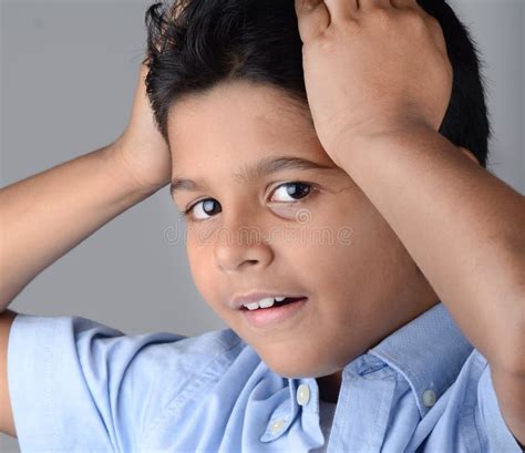 Kid stock image. Image of facial, cool, doubt, happy - 43209619