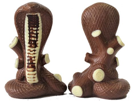 Čokoládová figurka Kobra - Čokoládové království