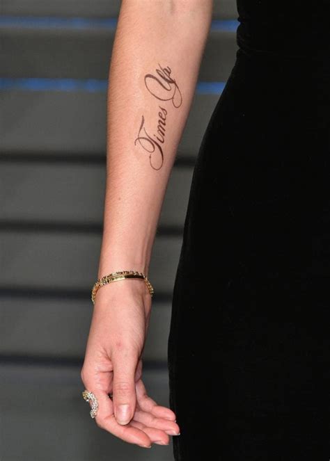 Emma Watson Sports 'Time's Up' Tattoo After the Oscars (Photo) - TheWrap