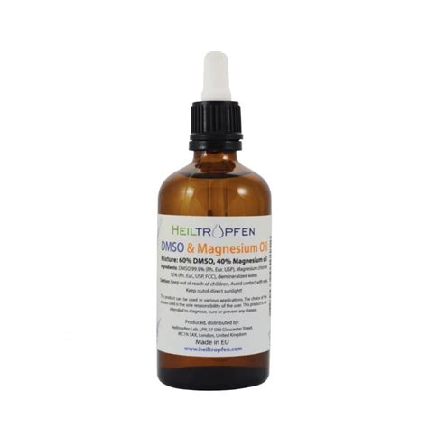 DMSO z Magnezijevim Oljem