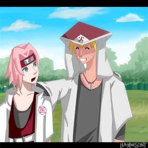 naruto  hokage  sakura  lunamescent  deviantart