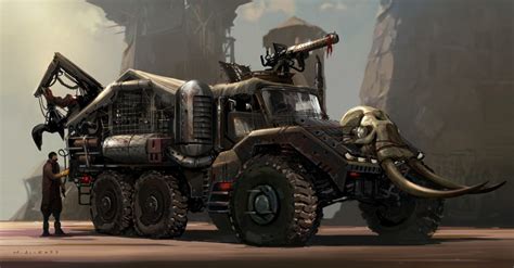 Matt Allsopp Concept Artist: Post-Apocalyptic Truck