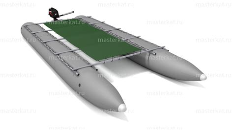 К-530 Надувной сплавной катамаран с мотором