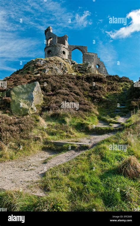 mow  castle  folly   cheshire staffordshire border steps