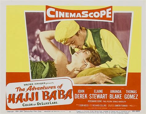 poster  adventures  hajji baba  poster  din  cinemagiaro