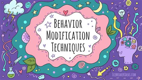 proven behavior modification techniques  examples