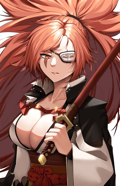 Baiken Portrait I Drew : r/Guiltygear