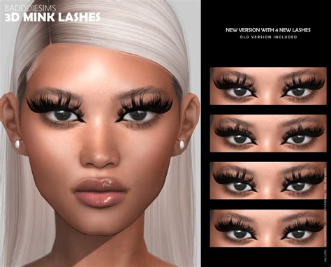 Sims 4 3D Eyelashes Custom Content You Will Love! — SNOOTYSIMS