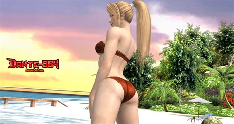 Sarah Bryant On The Beach II by DanteMarinette on DeviantArt