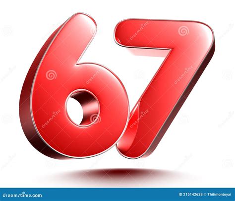 Number 67. stock illustration. Illustration of graphic - 215142638