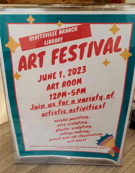 Art Festival at Hyattsville Library : r/HyattsvilleMD