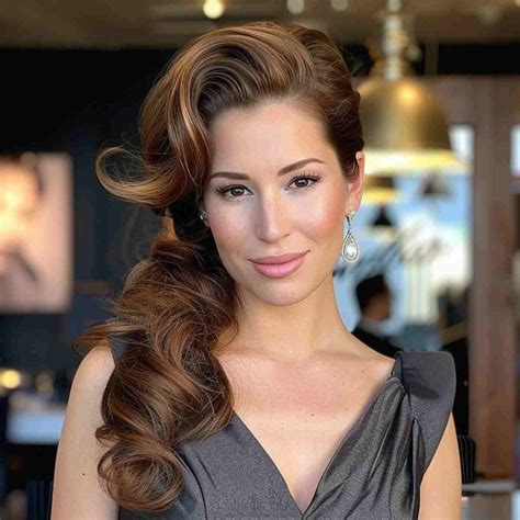 cutest side ponytail ideas