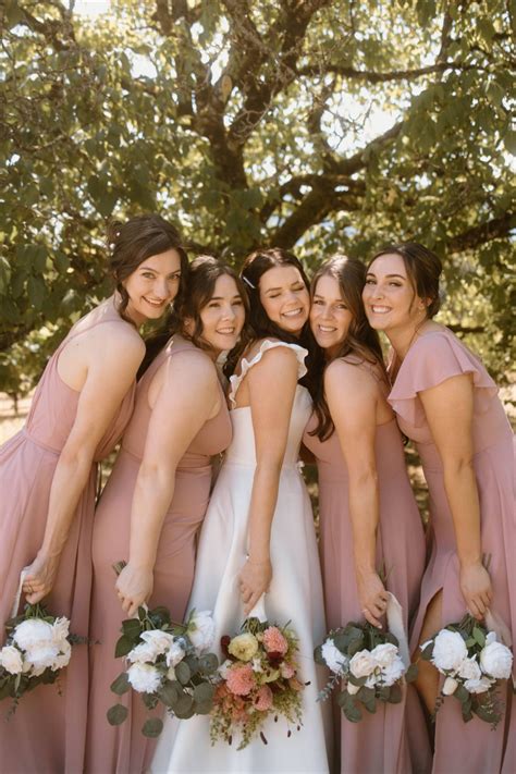 18 Dusty Rose Bridesmaid Dress ideas