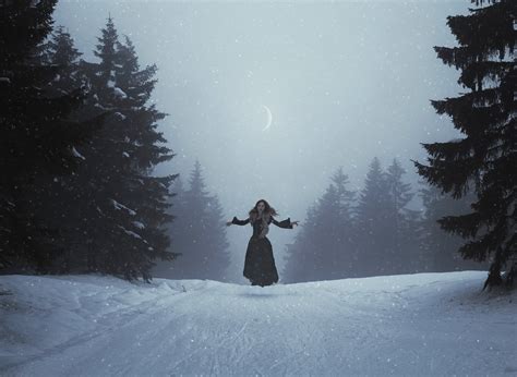 "The Blizzard" self-portrait by Erinthul, Sudety mountains [OC] : r