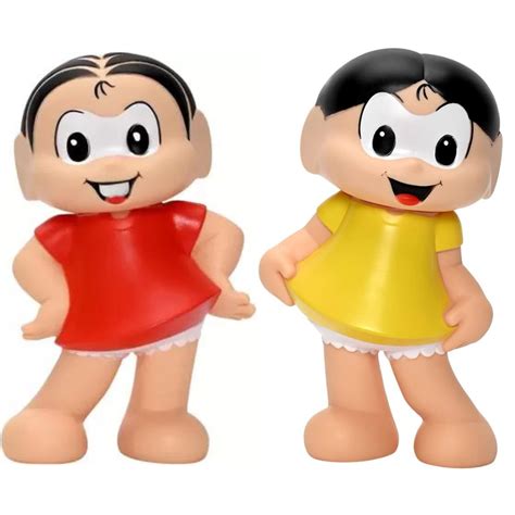 Bonecas Da Monica - Kit 2 Bonecas Monica e Magali Vinil Turma da Monica | Shopee Brasil