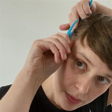 How to Cut Your Own Bangs - Grandfather Clocks Blog