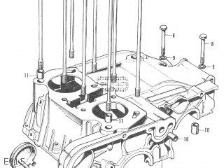 Honda SL350 JAPAN parts lists and schematics