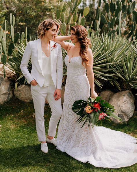 Inspiration for your lesbian wedding – Artofit