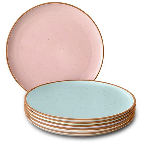 ceramic dinner scratch resistant modern rustic dinnerware kitchen
