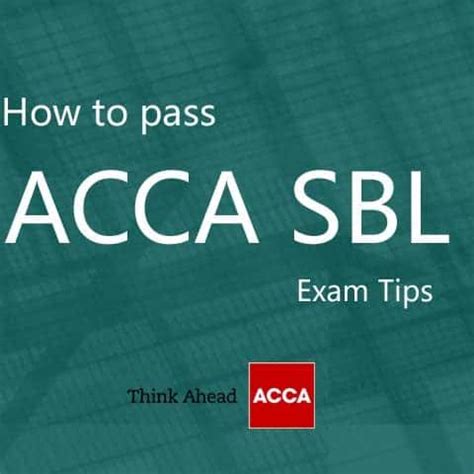 ACCA Strategic Business Leader (SBL) Introducation