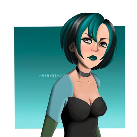 Gwen - Total Drama Island | artbyeshaa | Total drama island, Drama