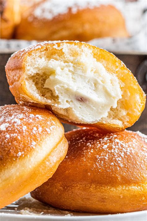 Easy Homemade Filled Donuts Recipe | The Novice Chef