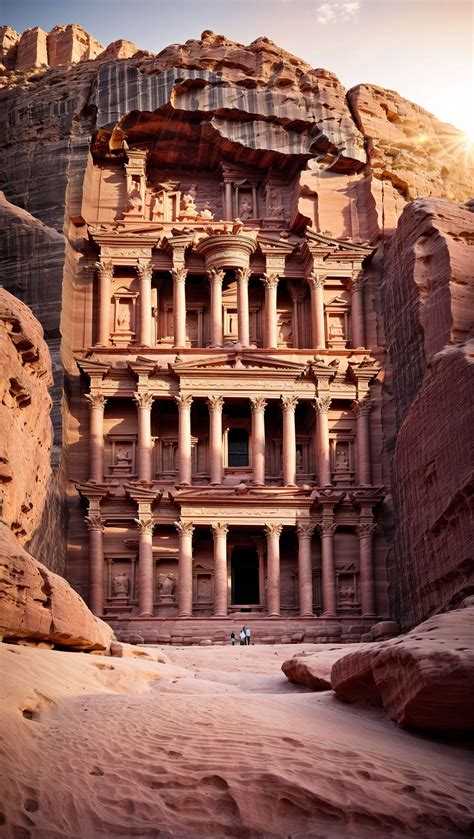 Petra, Jordan! Lost city carved into rose-red cliffs | City of petra