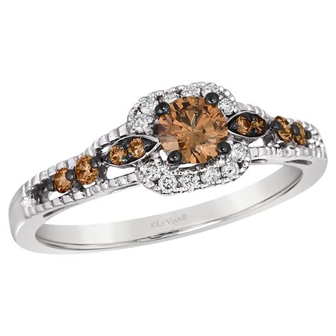 Le Vian Ring featuring Chocolate Diamonds, Nude Diamonds set in 14K