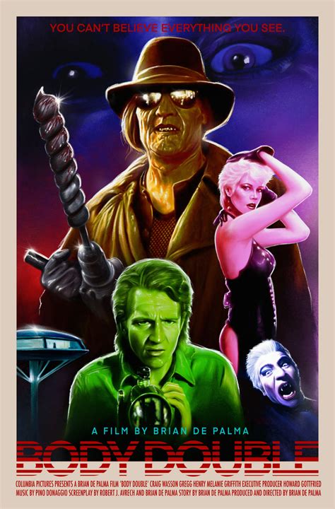 Body Double | Poster By Nickchargeart