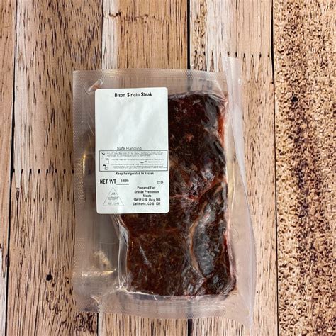 Buffalo Top Sirloin Steak – ElkUSA